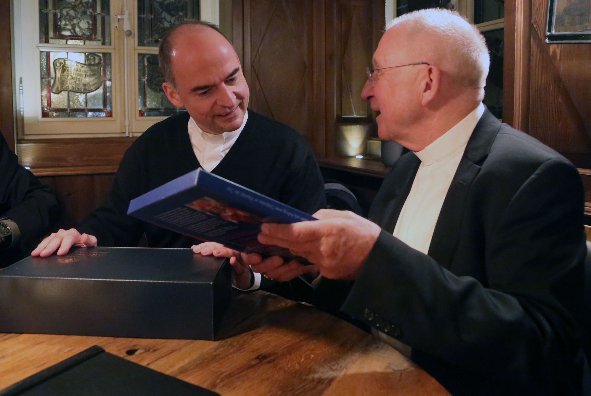 Begegnung mit Bischof Jung Mainz